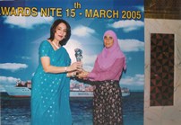 Reem Al Zawawi, Chairwoman of Oman International Bank and Poonam Datta